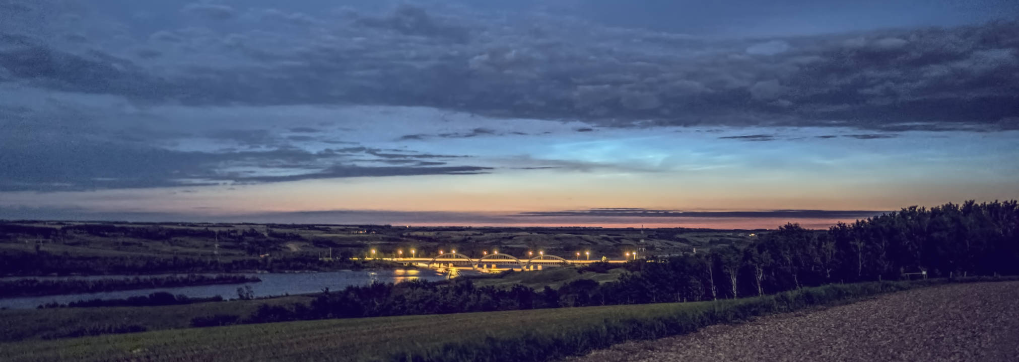 Borden Bridge Summer Night